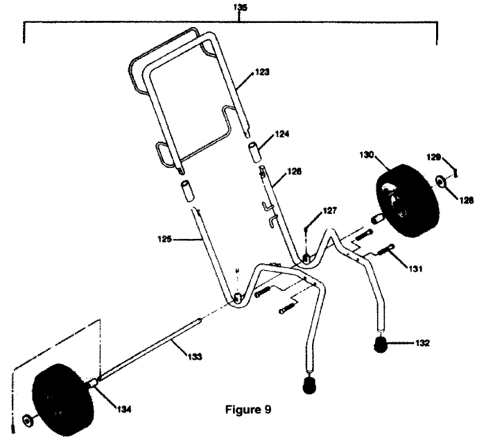 Epic 440E Low Rider Frame Assembly Parts